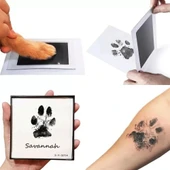 Kedi Köpek Pati İzi Fotoğraf Çerçevesi Seti - 1