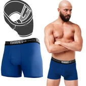 Yohannes Club, Erkek Özel Bölmeli Pamuklu Boxer, Renk Seçenekli, Tekli Paket thumbnail 7