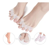 5 Parmak Ayıran Geçmeli Makara Beyaz Renk - 3