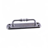 Gümüş Krom Büyük 14.5 cm Metal Kapı Çekme Kolu Tutamağı Kulp Kulpları Dolap Mobilya Dolap Çekmece thumbnail 5