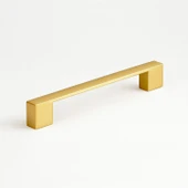 Gölcük 160 mm Metal Mat Altın Gold Kulp Mobilya Çekmece Mutfak Dolabı Dolap Kapak Kulpları Kulb thumbnail 1