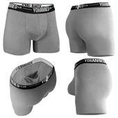 Yohannes Club, Erkek Özel Keseli Pamuklu Boxer, Renk Seçenekli, Tekli paket thumbnail 4