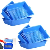 3 Katlı Kedi Tuvaleti Elekli Kedi Tuvaleti - 2