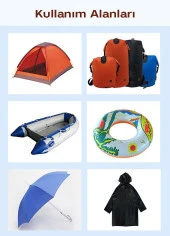 Vodaseal Şeffaf Patlak Tamir Yaması Çadır Pilates Topu Şemsiye - 7