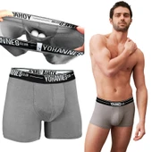 Yohannes Club, Erkek Özel Keseli Pamuklu Boxer, Renk Seçenekli, Tekli paket thumbnail 3