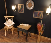 Wooding Mobilya Çekmeceli Masif Siyah Natürel Komodin - Yan Sehpa thumbnail 3