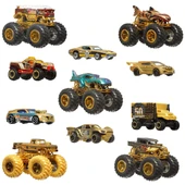 JDW07 Hot Wheels Monster Trucks Bigfoot Trophy Şampiyonları Araba ve Kamyon Çokl thumbnail 4