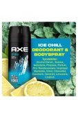 3 Adet Axe Ice Chill Erkek Deodorant Sprey 150 ml - 6
