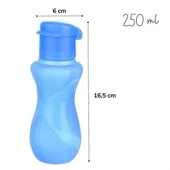 250ml Kapasiteli Çocuk İçin Küçük Suluk Pratik El Matarası (5047) - 4