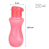 250ml Kapasiteli Çocuk İçin Küçük Suluk Pratik El Matarası (5047) - 5