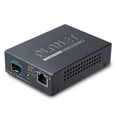 Media Converter<br>
10G/5G/2.5G/1G/100BASE-T <-> 10GBASE-X SFP+<br>
6000 VDC Ethernet ESD korumasına sahip<br>
0 - 50 derece C çalışma ısısına sahip<br>
DIN-ray ve duvara - 1