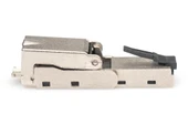 Digitus CAT 6A Modüler Sahada Sonlandırma Fişi<br>
Bükülebilir RJ45 alan sonlandırma tertibatı<br>
AWG 22-27 katı ve çok telli kablo için uygundur<br>
Zırhlı/Shielded<br>
TIA 5 - 1