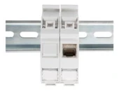 Digitus 1 x Keystone Modül için DIN-Ray Adaptörü, IP20, etiket ve toz alanı mevcut<br>
Digitus DIN-Rail Adapter IP20 for DIGITUS® Keystone Module - 1