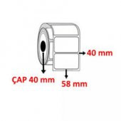 40X58 TERAZİ ETİKETİ 1 RULO   500  LÜ - 1