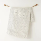 Andywawa Ac26341 Triko Battaniye 85x100 Grey Melange - 1