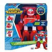 Harika Kanatlar Jettin Sesli ve Işıklı Mega Robotu - 1