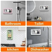 Banyo Telefon Tutacağı Duş Telefon Kılıfı Su Geçirmez thumbnail 2