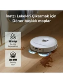 Roborock Qrevo S Çöp İstasyonlu Akıllı Robot Süpürge Beyaz - 4