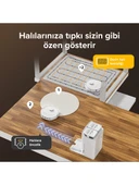 Roborock Qrevo S Çöp İstasyonlu Akıllı Robot Süpürge Beyaz - 3