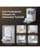 Roborock Qrevo S Çöp İstasyonlu Akıllı Robot Süpürge Beyaz - 5