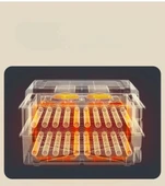 Tam Otomatik 120 Yumurta Kapasiteli Kuluçka Makinesi - Civciv Kaz Hindi Ördek İçin Wifi Kameralı Yedek Motorlu Set - 7