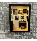 Kişisel Fotoğraflı Minyatür Piyanolu Çerçeve thumbnail 1