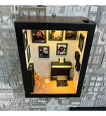 Kişisel Fotoğraflı Minyatür Piyanolu Çerçeve thumbnail 3