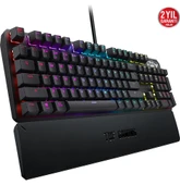 ASUS TUF Gaming K3 D/RD Aura Sync Red Switch RGB TR Mekanik Gaming Klavye thumbnail 3