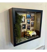 Rakı Masalı Kişiye Özel Ağaç Detaylı Çerçeve thumbnail 5