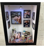 Ressam Hediyelik Kişiye Özel Çerçeve Diorama Sanatı thumbnail 2