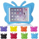 Galaxy Tab A7 10.4 T500 2020 Kılıf Kelebek Figürlü Silikon Çocuk Tablet Standlı - 2