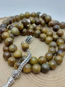 Yeşil Sandal Ağacı 99luk Tesbih 8mm (56534) thumbnail 3