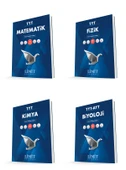Limit Kurumsal Tyt Matematik + Fizik + Kimya + Biyoloji Konu Anlatım Föyleri Seti 4 Kitap - 1