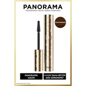 Loreal Parıs Panorama Hacim Veren Mascara Dark Brown Kahverengi - 1