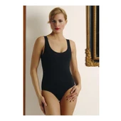 Anıt 4059 Geniş Askılı Body Siyah Beden L - 1