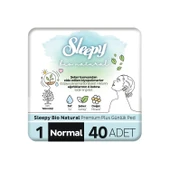 Sleepy Bio Natural Günlük Ped Normal 40 Lı - 1