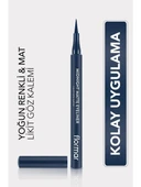 Flormar Mıdnıght Matte Eyelıner Mat Mavi - 1