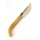 Tapan Cep Çakısı 19 cm Paslanır Kara Çelik Sarı - 3