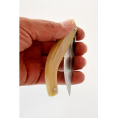 Tapan Cep Çakısı 19 cm Paslanır Kara Çelik Sarı - 4
