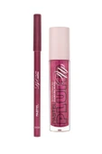 Pastel Plump Dolgunlaştırıcı Lipgloss 207+ 52 No Dudak Kelemli Set - 1
