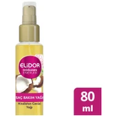 Elidor Saç Bakım Yağı Doğanın Enerjisi Hindistan Cevizi Özlü 80 Ml - 1