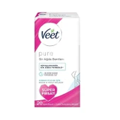 Veet Pure Ağda Bandı Vücut Hassas Ciltler 20 Li Yeni - 1