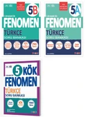 Fenomen Okul 2025 5. Sınıf Türkçe A + B + Kök Seti 3 Kitap Güncel Müfredat - 1