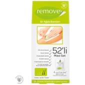 Remove Sir Ağda Bantları 52 Li Set İnatçı Ve Sık Tüyler - 1
