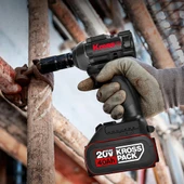 Kress KH275.91 20Volt 500Nm Kömürsüz Profesyonel Şarjlı Somun Sıkma (Akü Dahil Değildir) - 4