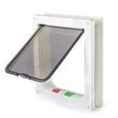 Glipet 4 Yollu Kedi Köpek Kapısı - Otomatik Kapanan, Mıknatıslı ve Ayarlanabilir Derinlikli - 2