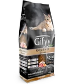 GIFYY Gurme Yetişkin Kedi Maması 15 KG - Kuzu Etli, Balık Yağlı, Vitamin Destekli Premium Mama - 2