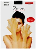 Penti Külotlu Süper 15 Den Siyah Çorap No 4 Xl - 1