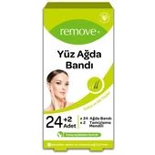 Remove Yüz Ağda Bandı 24 Lü Set İnatçı Ve Sık Tüyler - 1