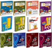 Çanta 2025 8. Sınıf Matematik + Türkçe + Fen + İnkılap Tarihi + Zaman Ayarlı + Etkinlikli Soru + Defter Seti 12 Kitap thumbnail 1